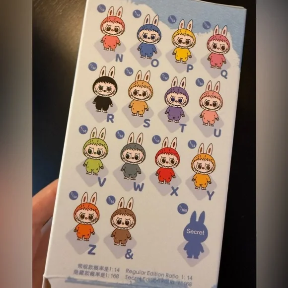 100% Authentic Pin for Love Labubu Letter Z New Pop Mart - Picture 4 of 4